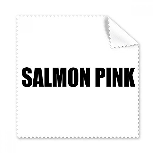 Tissu lunettes saumon rose noir nettoyeur écran idée cadeau utile lot de 5
