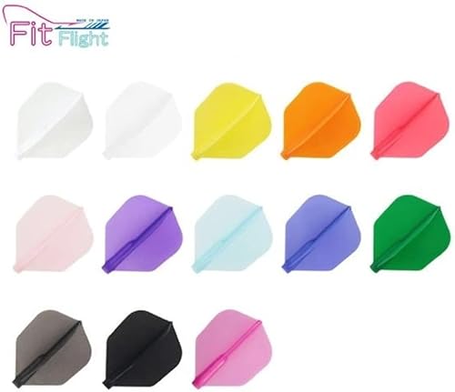 Miniatura 2 de COSMO DARTS Fit Flight Shape Blanco (paquete de 3)