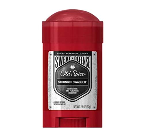 Old Spice Hardest Working Collection Sweat Defense Stronger Swagger Antiperspirant and Deodorant - 2.6oz オールドスパイス ハーデスト ワーキング コレクション スウェット ディフェンス ストロンガー スワッガー デオドラント 73ｇ [並行輸入品]