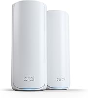 Vista 9 de Netgear Orbi Sistema WiFi 6 mallado tri-banda para todo el hogar (RBK752), rúter con 1 extensor de satélite, cobertura de hasta 464 m2, 40