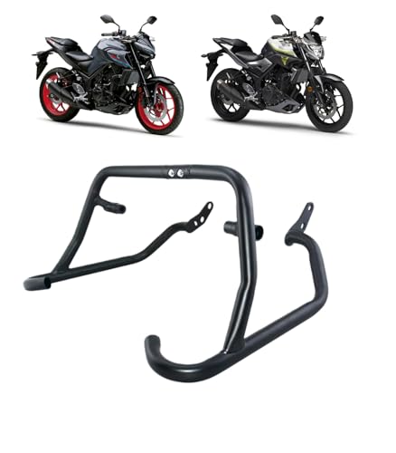 Rysydant FOR MT-25 MT-03 20-25 ��p�݌v �J�X�^���p�[�c �o�C�N �G���W���K�[�h �N���b�V���o�[ �n�C�E�F�C�o�[ �u���b�N�X�`�[���� MT 25 MT 03 �t���[���ی� �����h�~ �t�F�A�����O�v���e�N�^�[ �T�C�h�X���C�_�[ 