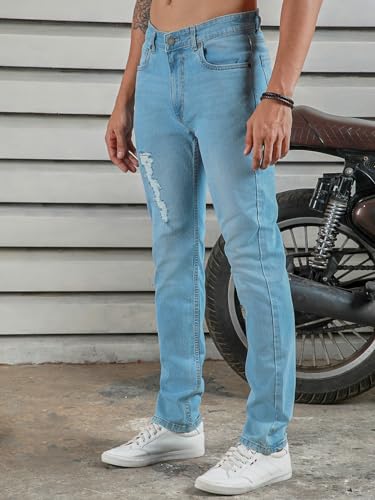 Image of HIGH STAR Men's Mid Rise Regular Jeans