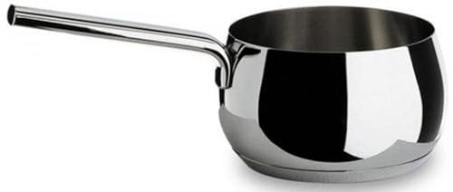 Alessi SG105/16 Mami Casseruola a Manico Lungo in Acciaio Inossidabile 18/10 Lucido