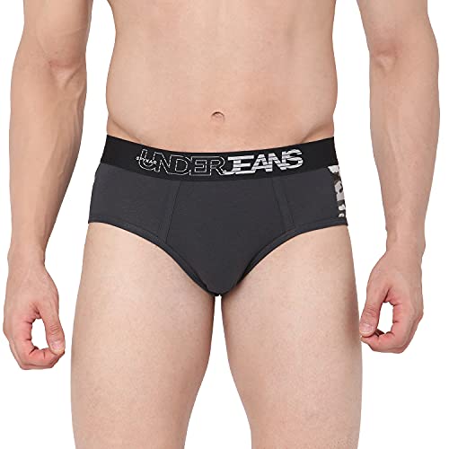 Image of Underjeans Men Cotton Blend Brief