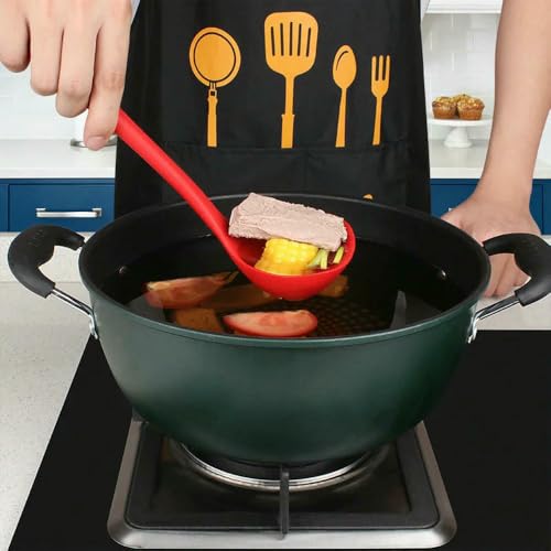 Ne glissez plus dans le bouillon grâce à cette cuillère à soupe long manche - 6