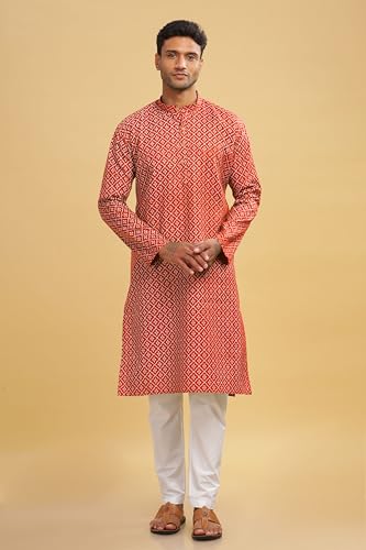 Image of BE ACTIVE Cotton | Traditional and Elegant Look | Indian Kurta for Men | Full Sleeve Kurta