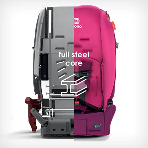 Diono Radian 3R, 3-In-1 Convertible Car Seat, Rear Facing & Forward Facing, 10 Years 1 Car Seat, Slim Fit 3 Across, Pink Blossom #TOP4