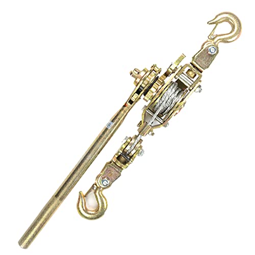 Winche manual resistente 2/3 toneladas con cable 1.5 m miniatura 1