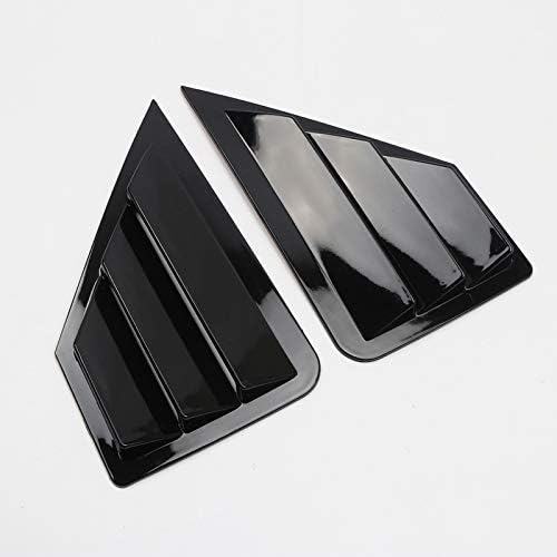 Miniatura 9 de Rejillas laterales traseras para ventana lateral de coche para C-HR CHR 2016-2021 2017 2018 2019 2020 Accesorios ABS negro brillante