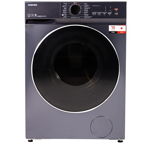 غسالة توشيبا TW-T21BU95UWEG تحميل أمامي سعة 8.5 كجم باللون ا...
