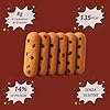 BISCOTTI KETO 01 CARB Mela Cannella e Cioccolato con solo 8g di Carboidrati da Eritritolo, Biscotti Senza Zucchero e Senza Glutine Ideali per Dieta Chetogenica, Confezione da 6, 300g