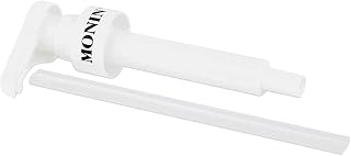 MONIN 10ml Pump. Compatible with 700ml Glass MONIN Syrup bottles for Easy Use. Use 2 Pumps for Coffee, 3 Pumps for Frappes, 1-2 Pumps for Cocktails