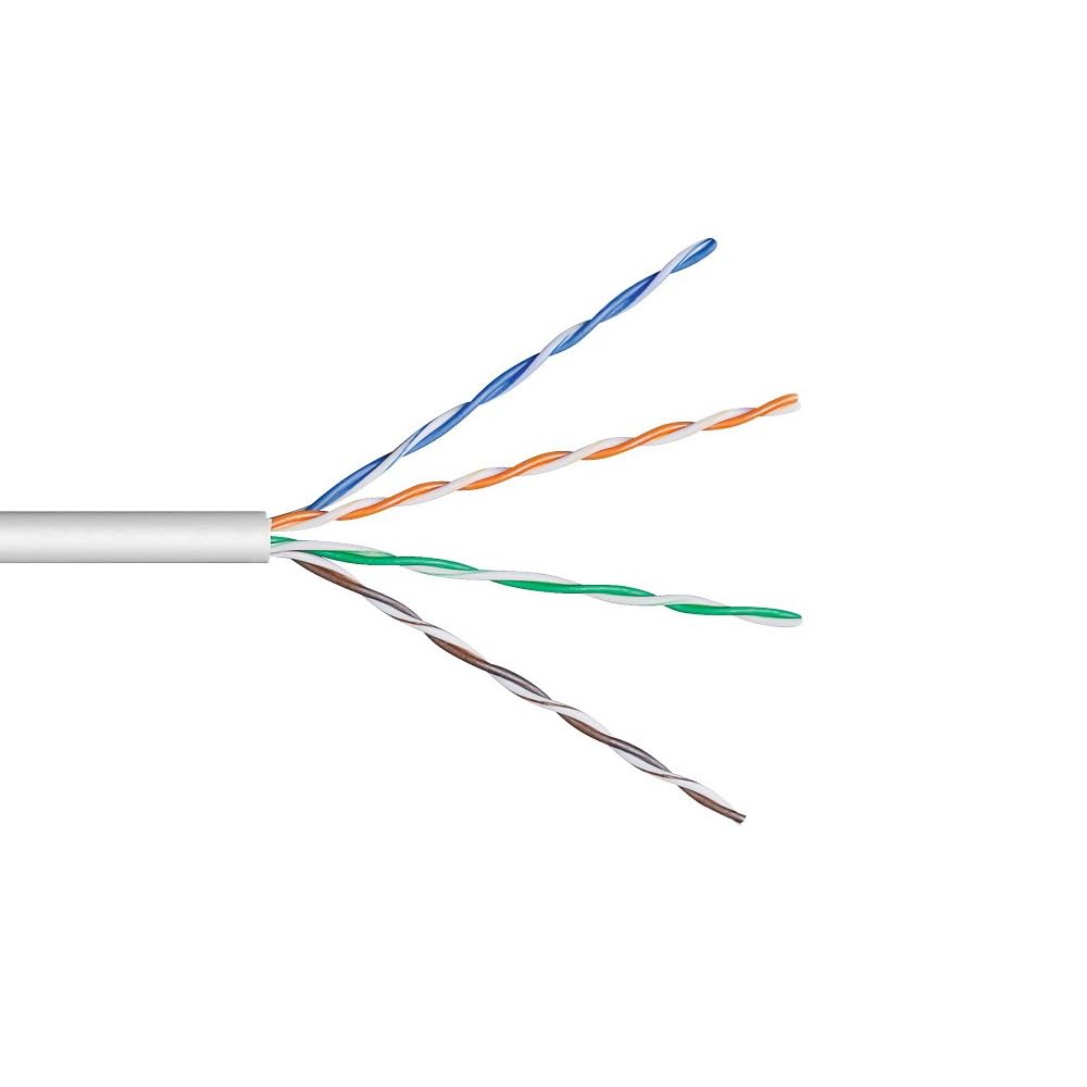 Kabel Ethernet - 10m - Kabel Sieciowy CAT 5e - Skrętka UTP CAT5e Nieekranowany / 24 AWG - Przewód 1 Gb/s 100 MHz do Internetu Routera Modemu Komputera - Horoz Electric