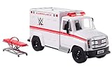 WWE Wrekkin' Slambulance Vehicle with Rolling Wheels & 8+ Wrekkin' Parts; Ages 6 Years Old & Up