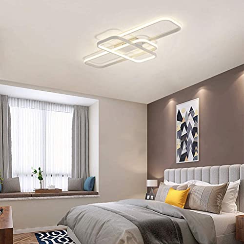 Lustre plafonnier LED design carré pour une décoration raffinée