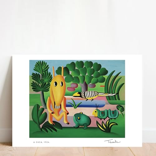 ART PRINT TARSILA DO AMARAL A CUCA A3 TECA PAPELARIA
