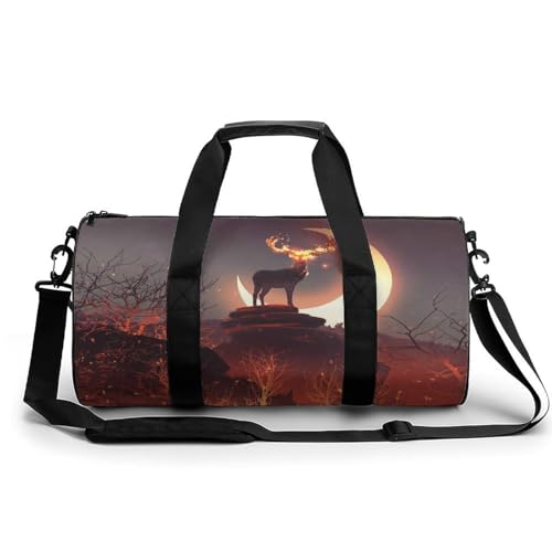 Sac de sport Elan Lune duffel bag de 45x23x23cm parfait pour le gym et le week-end