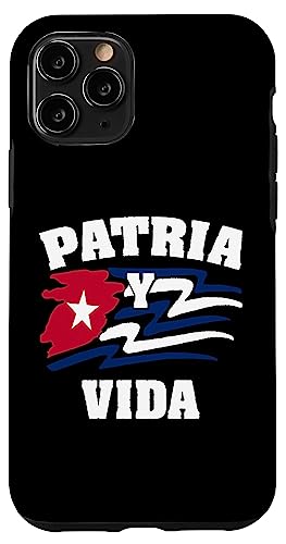 Patria Y Vida Flag Cuba Cuban Freedom Cuba Libre Se Acabo �X�}�z�P�[�X iPhone 11 Pro �p