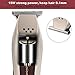 JoyGlow Cordless T-Blade Trimmer - 5 Star Compact Precision Trimmer for Lining & Close Trimming, Professional Hair Cutting Kit for Barbers and Stylists (Silver)