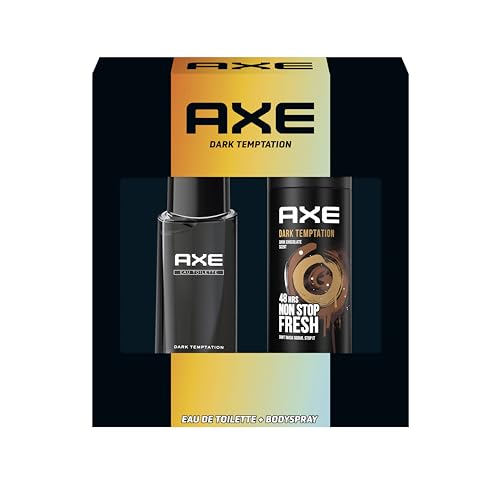 Axe Pack Dark Temptation higiene y cuidado personal para hombre 2 productos