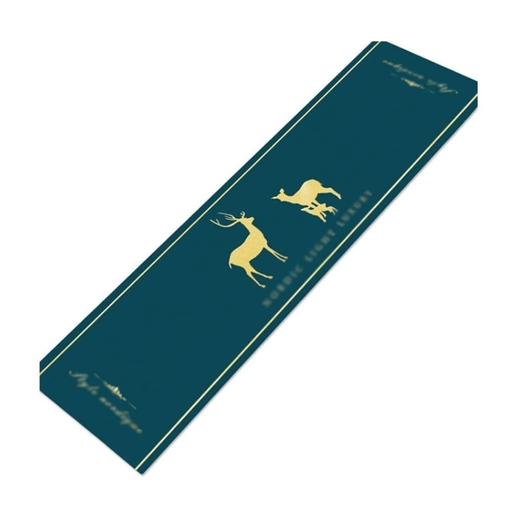 Centro Mesa Camino De Mesa Moderno Único, Cubierta Tela para Armario Zapatos con Tema Bonito, Rectangular, Mantel Individual Simple Decoración Camino(A)