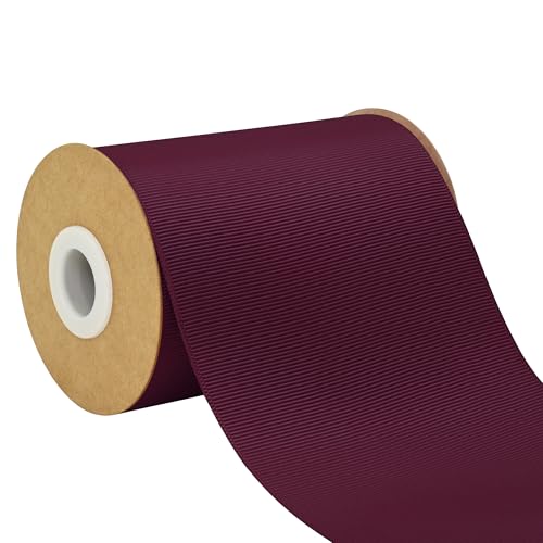 4 inch Burgundy Grosgrain Ribbon 10 Yards for Gift Wrapping Weddings DIY Floral Decor Sewing & More