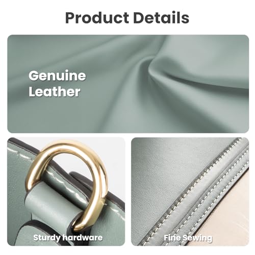 ZHIYONG Large Leather Tote Bag for Women with Shoulder Strap, Spacious Handbag, Trendy Top Handle Purse for Work, Travel, Shopping, and Casual Outings, Gray with Black & White Cat Design — view 4
