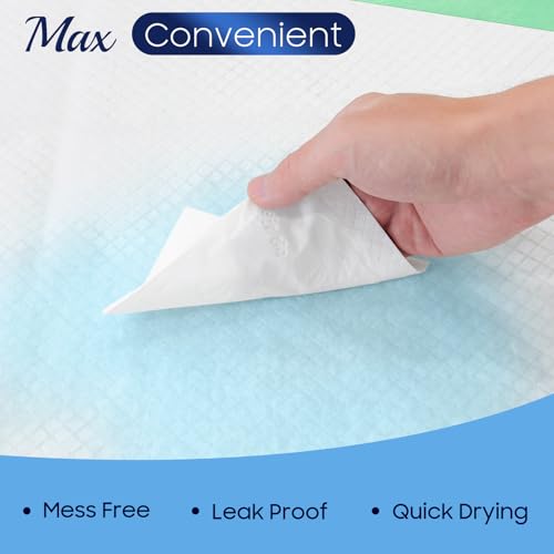 Fygrip BPHD01 50 Count Hospital Grade 130 Gram 36 Inch X 36 Inch Max Absorbency Disposable Underpads, Leakproof Quick Drying Xxxl Bed Pads Disposable Adults, Toddler Mattress Pads thumb #4