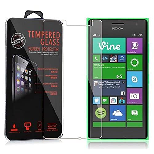 Cadorabo Vidrio templado compatible con Nokia Lumia 730 en TRANSPARENCIA ELEVADA   Vidrio protector de pantalla (Tempered) en dureza 9H con compatibilidad touch 3D