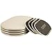 SuperSliders 4704395N Reusable Large and X Large Furniture Sliders for Carpet - Quickly and Easily Move Any Item, Multi-Size Oval Combo Pack