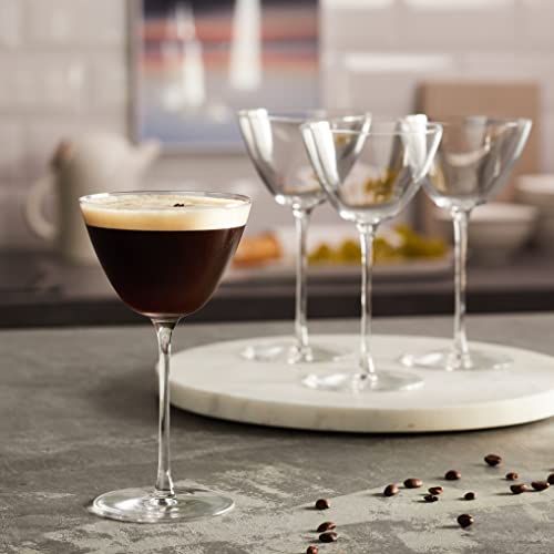 LSA International Borough Martini Glass 195 ml Clear | Set of 4 | Dishwasher Safe | BG08 - Image 3