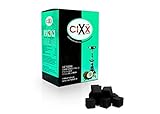 Carbón de coco CIXX Aton Natur Premium de CIXX (72 briquetas de carbón).
