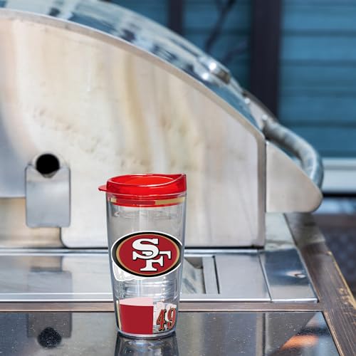 Image of Rico Industries NFL Football Double Wall Classic 16oz Or 20oz Tritan Tumbler W Lid