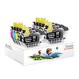 Tinnee 10 Paquet de LC3213 Cartouches d'encre, Remplacer Les Brother LC3213 LC-3213 LC3211 LC-3211 Cartouches, Compatible avec Brother MFC-J497 DCP-J572DW MFC-J491DW MFC-J890DW MFC-J895DW DCP-J772DW
