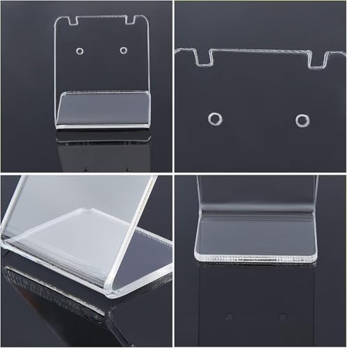 Image of Earrings Holder Acrylic Jewelry Display Rack Stud Earring Organizer for Woman Jewelry (mini transparent Pack of 24)