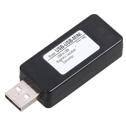 ZGTUYEAJ Portable USB to USB Isolator ADUM3160 Industrial Grade Low Speed Full Speed 12Mbps Digital Male Female Dip Switch ISO Isolated