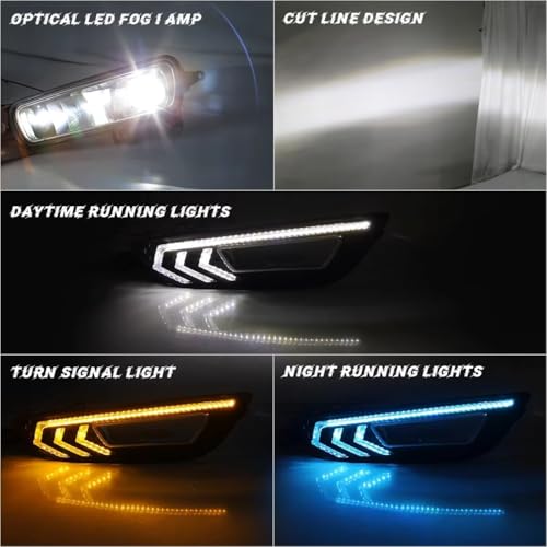 Feux diurnes LED Ford Focus : résolvez le manque de visibilité avec le DRL dynamique