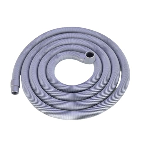 YIHANWUU Manguera Corta, Mangueras de Plomería, Tubería de Drenaje para Lavadora, Interfaz de Extensión Alargada de 1,5/2/3/4 Metros, Salida Deuas Residuales/3 M Bend