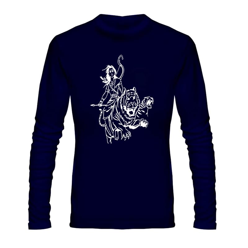 Touch Me Fashions | Stylish Casual Men's Wear |Swamiye Saranam Ayyappa D123 | Full Sleeve Round Neck | T-Shirt-image-0