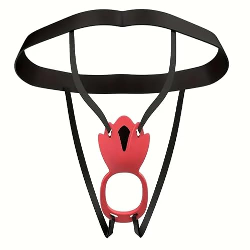 Wearable Control on Panties Vibrate Underwearwith Controller for Her Red UBF674