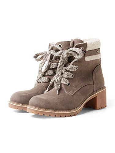 Tom Tailor 5890904, Stiefeletten, Grau (Lava 01754), 39 EU (5.5 UK)