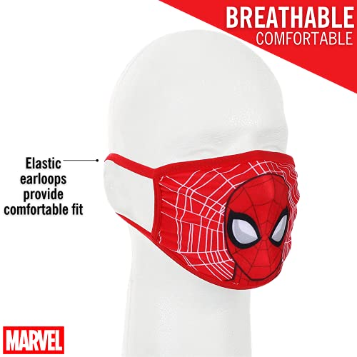 Spiderman Gathered Face Mask Marvel Avengers - Kids #TOP3