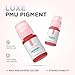 FAMISOO PMU Pigment for Lip (0.5fl.oz/15ml) Professional Tattoo Ink for Long-Lasting Lips Color Microblading Ink Permanent Makeup Beauty Tattoo Supplies(345-Henna-15ml)