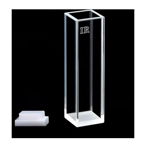 2pcs 10mm IR Quartz Cuvette Cell Four Way Light