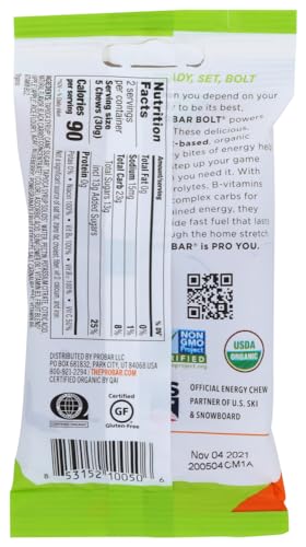Probar Energy Chews - Strawberry - 2.1 oz - 12 ct - Thumbnail 3