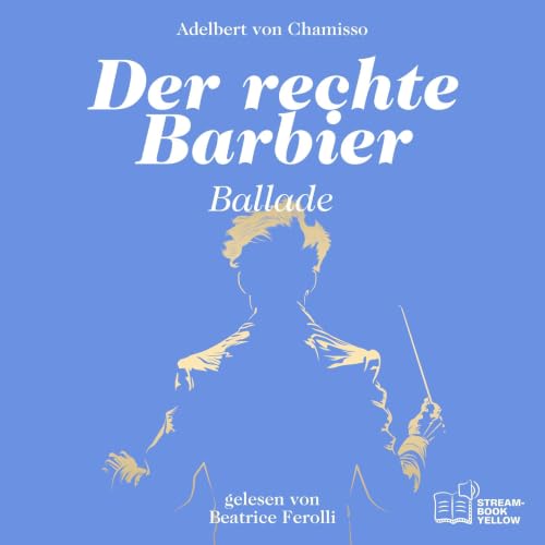 Diseño de la portada del título Der rechte Barbier