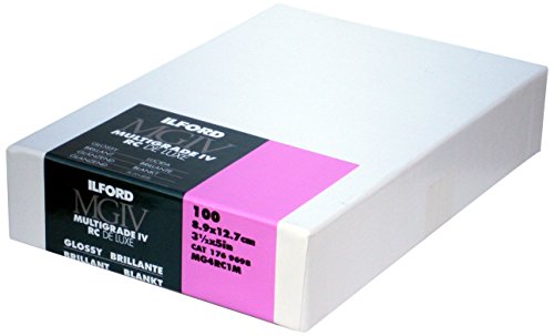 Ilford Mutigrade IV RC Deluxe Gloss 8.9 x 12.7 centimetres 100 sheets