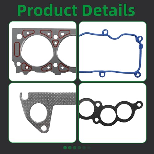 Image of Head Gasket with Bolts Set, 1998-2001 for Ford Ranger 3.0L, 1998-2001 for Mazda B3000 3.0L, #OE HS9902PT, HS9902PT-3, HS9902PT-4, ES72174, HS8-21400, HB21505(68pcs)