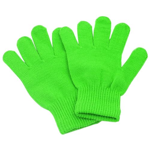 Image of FOMANN Kids Magic Gloves 12 Pair Children Bulk Gloves Boys Girls Warm Soft Gloves(6 to 13 years old)