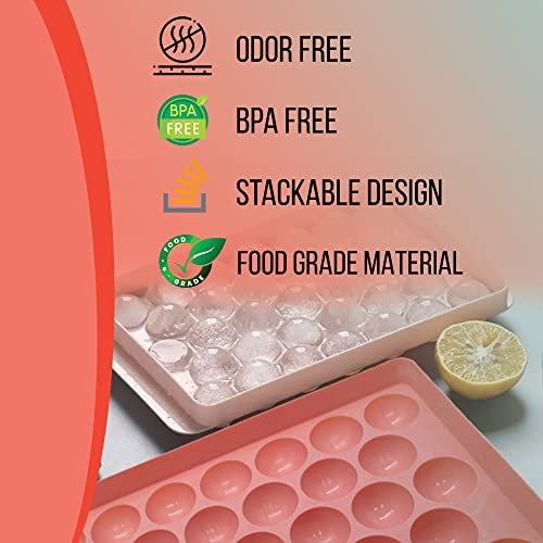 Molde para cubos de hielo redondos Gadgetime USA miniatura 2